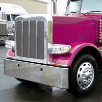 19 Amber LED Front Fender Cover For Peterbilt 388 (2008-2015) & 389 (2008-2023) Amber Lens (Driver or Passenger Side)