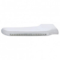 19 Amber LED Front Fender Cover For Peterbilt 388 (2008-2015) & 389 (2008-2023) Clear Lens (Driver or Passenger Side)
