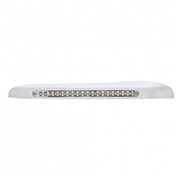 19 Amber LED Front Fender Cover For Peterbilt 388 (2008-2015) & 389 (2008-2023) Clear Lens (Driver or Passenger Side)