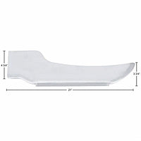 Sequential 14 Amber LED Front Fender Cover For Peterbilt 388 (2008-2015) & 389 (2008-2023) Clear Lens (Driver or Passenger Side)