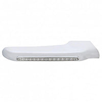 Sequential 14 Amber LED Front Fender Cover For Peterbilt 388 (2008-2015) & 389 (2008-2023) Clear Lens (Driver or Passenger Side)