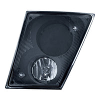 United Pacific - Black Fog Light Assembly For 2003-2017 Volvo VN/VNL (Driver or Passenger Side)