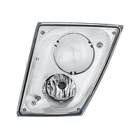 Chrome Fog Light Assembly For 2003-2017 Volvo VN/VNL (Driver or Passenger)