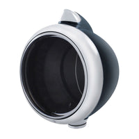 Black Guide 682-C Headlight No Bulb With Original Style LED Signal (Amber or Clear Lens)