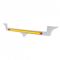 Chrome Hood Emblem Trim With 24 LED GloLight Bar For Kenworth (Various Colors)