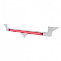 Chrome Hood Emblem Trim With 24 LED GloLight Bar For Kenworth (Various Colors)