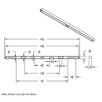 United Pacific - Dual 24 LED Dual Function 12" GloLight Bar With Bezel (Various Colors)
