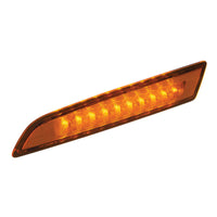 United Pacific - 10 LED Hood Fender Side Marker Light For 2018-2024 Volvo VN/VNL (Driver or Passenger Side)
