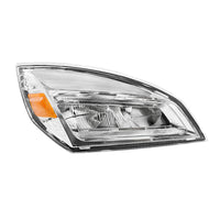 High Power Chrome or Black LED Headlight For 2018-2024 Freightliner Cascadia (Driver or Passenger Side)