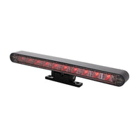 10 LED Dual Function 3rd Brake Light With Black Swivel Pedestal Base (Red LEDs/Clear Lens)