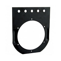 United Pacific - 4" Black Light Bracket (1 Hole)