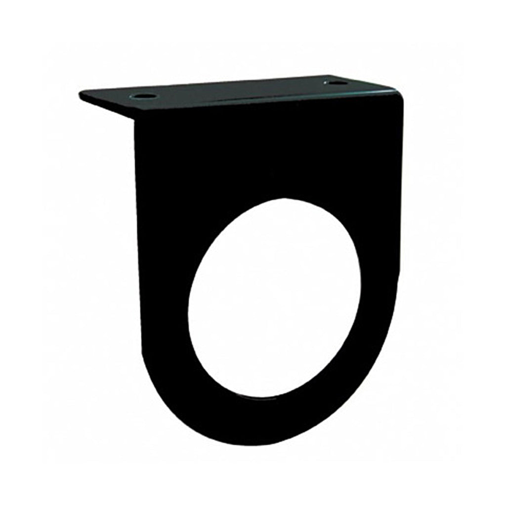 United Pacific - 2-1/2" Black Light Bracket With Flange (1 Hole)