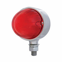 9 LED Dual Function GloLight Single Face Light - Red LEDs (Red or Clear Lens)