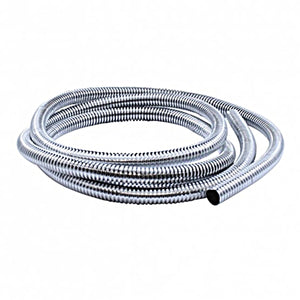 United Pacific - 72" Long Chrome Wire Loom (1/4", 3/8", 1/2", 5/8", 3/4" Diameters)