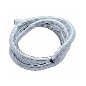 United Pacific - 100' Chrome Wire Loom Roll - 1/4" or 1/2" Diameter