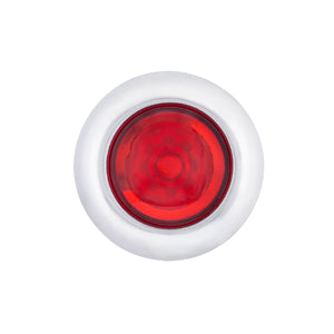 LED Dual Function ArcBlast 3/4" Mini Clearance/Marker Light - Red LED (Red or Clear Lens)