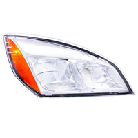 United Pacific - Chrome LED Headlight For 2018-2024 Freightliner Cascadia (Driver or Passenger Side)