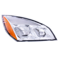 United Pacific - Chrome LED Headlight For 2018-2024 Freightliner Cascadia (Driver or Passenger Side)