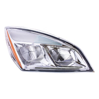 United Pacific - Chrome LED Headlight For 2018-2024 Freightliner Cascadia (Driver or Passenger Side)
