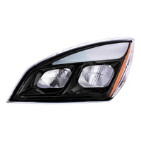 United Pacific - Black LED Headlight For 2018-2024 Freightliner Cascadia (Driver or Passenger Side)