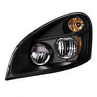 United Pacific - "Blackout" LED Headlight For 2008-2017 Freightliner Cascadia (Driver or Passenger Side)