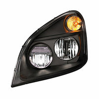 United Pacific - "Blackout" LED Headlight For 2008-2017 Freightliner Cascadia (Driver or Passenger Side)