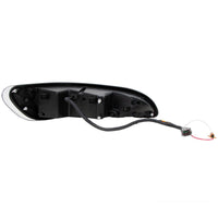 Chrome Quad-LED Headlight w/ LED DRL & Seq. Signal For 2005-2015 Peterbilt 386 (Driver or Passenger Side)