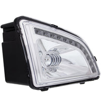18 LED Chrome Projector Fog Light With Position Light For 2018-2024 Volvo VNL (Driver or Passenger Side)