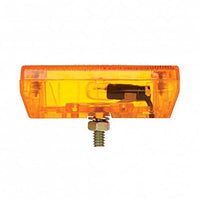 United Pacific - Rectangular Clearance/Marker Light w/ Reflex Lens (Amber or Black Base)