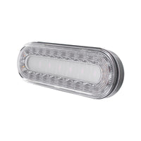 30 LED 6" Oval Lumos Turn Signal Light I-Series - Amber LEDs (Amber or Clear Lens)