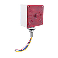 48 LED Competition Series Mini Double Face Light - Amber & Red LEDs w Amber & Red Lens