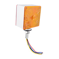 48 LED Competition Series Mini Double Face Light - Amber & Red LEDs w Amber & Red Lens