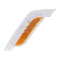 12 Amber LED Fender Turn Signal Light For Peterbilt 579 (2012-2021) & 587 (2012-2018) - Amber LEDs (Amber or Clear Lens) - Driver or Passenger Side