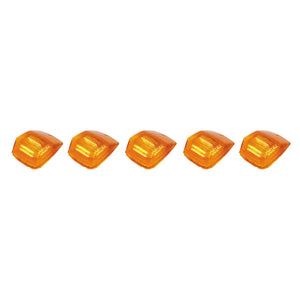 United Pacific - 36 LED Square Cab Light (5-Pack) - Amber LEDs (Amber or Clear Lens)