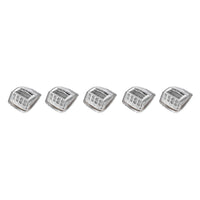 17 LED Reflector Square Cab Light (5-Pack) - Amber LEDs (Amber or Clear Lens)