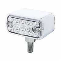 20 LED Dual Function Reflector Double Face Light - T-Mount - Amber & Red LEDS (Amber & Red or Clear Lens)