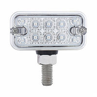 20 LED Dual Function Reflector Double Face Light - T-Mount - Amber & Red LEDS (Amber & Red or Clear Lens)