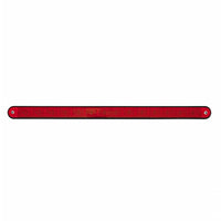 14 LED 12" Light Bar With Black Housing - Amber or Red LEDs (Amber, Red or Clear Lens)