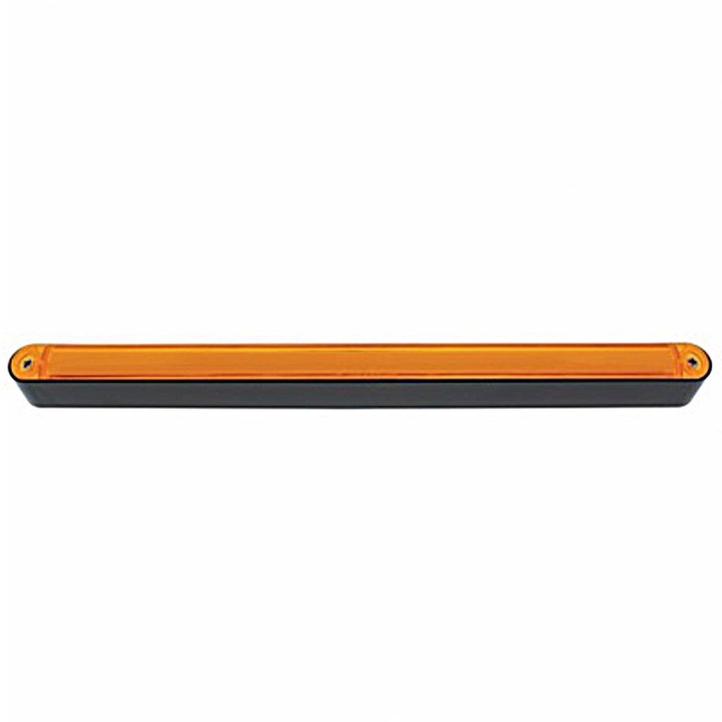 24 LED 12" GloLight Bar With Black Housing - Amber or Red LEDs (Amber, Red or Clear Lens)