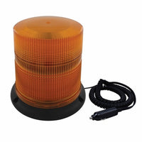 3 High Power LED 5" or 6" Round Beacon Light (Magnet or Permanent Mount)