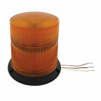 3 High Power LED 5" or 6" Round Beacon Light (Magnet or Permanent Mount)