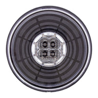 13 LED 4" Round Abyss Back-Up/Turn Signal Light - Red, Amber or White LEDs (Red, Amber or Clear Lens)