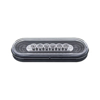 22 LED 6" Oval Abyss Stop, Turn & Tail Light - Red, Amber or White LEDs (Red, Amber or Clear Lens)