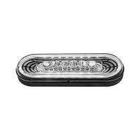 22 LED 6" Oval Abyss Stop, Turn & Tail Light - Red, Amber or White LEDs (Red, Amber or Clear Lens)