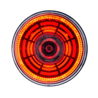 4 LED 2" Round Abyss Clearance/Marker Light - Amber, Red or White LEDs (Amber, Red or Clear Lens)