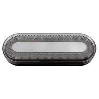 24 LED 6" Oval Mirage Turn Signal Light - Amber LEDs (Amber or Clear Lens)