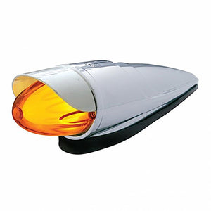9 LED Dual Function GloLight Watermelon Grakon 1000 Cab Light Kit w/ Visor - Amber LEDs (Amber or Clear Lens)