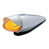 9 LED Dual Function GloLight Watermelon Grakon 1000 Cab Light Kit w/ Visor - Amber LEDs (Amber or Clear Lens)