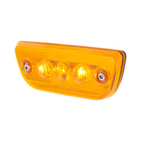 3 LED Cab Light For 2013-2021 Peterbilt 579 & Kenworth T680/T770/T880 - Amber LEDs (Amber Lens)