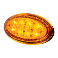 8 LED Fender Parking & Turn Signal Light For Peterbilt 386 (2006-2014) & 387 (2006-2010) - Amber LEDs (Amber Lens)